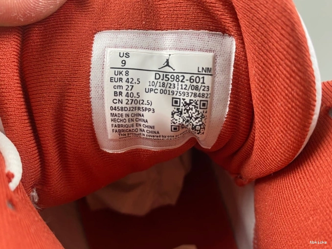 Rep TBK 13 Dune Jordan DJ5982-601 Red Air 0728